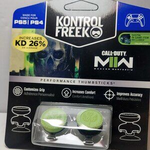 Kontrol freek call of duty modern warfare 2 green thumb caps for ps4/ps5